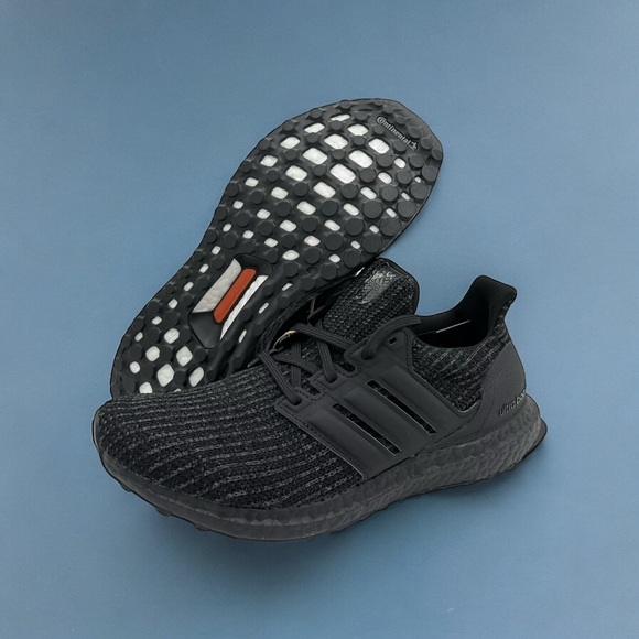 Adidas Ultraboost 4.0 DNA Tripe Black Blackout Running Core Unisex - Picture 3 of 7